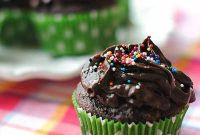 Moist Chocolate Zucchini Cupcake Recipe with Avocado Frosting
