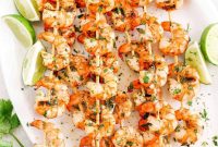 Grilled Tequila-Lime Shrimp Skewers Recipe
