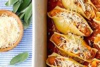 Creamy Pumpkin and Sage Stuffed Shells Recipe