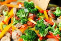 Spicy Sausage and Peppers Stir Fry
