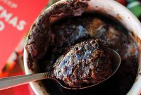 Eggnog Mocha Mug Cake Recipe for the Holidays