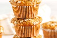 Moist Banana Breakfast Muffins Recipe