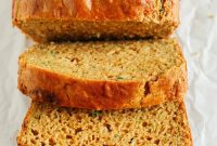 Moist Zucchini Bread Recipe (Low Sugar)