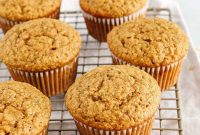Moist Banana Bran Muffins Recipe with Walnuts