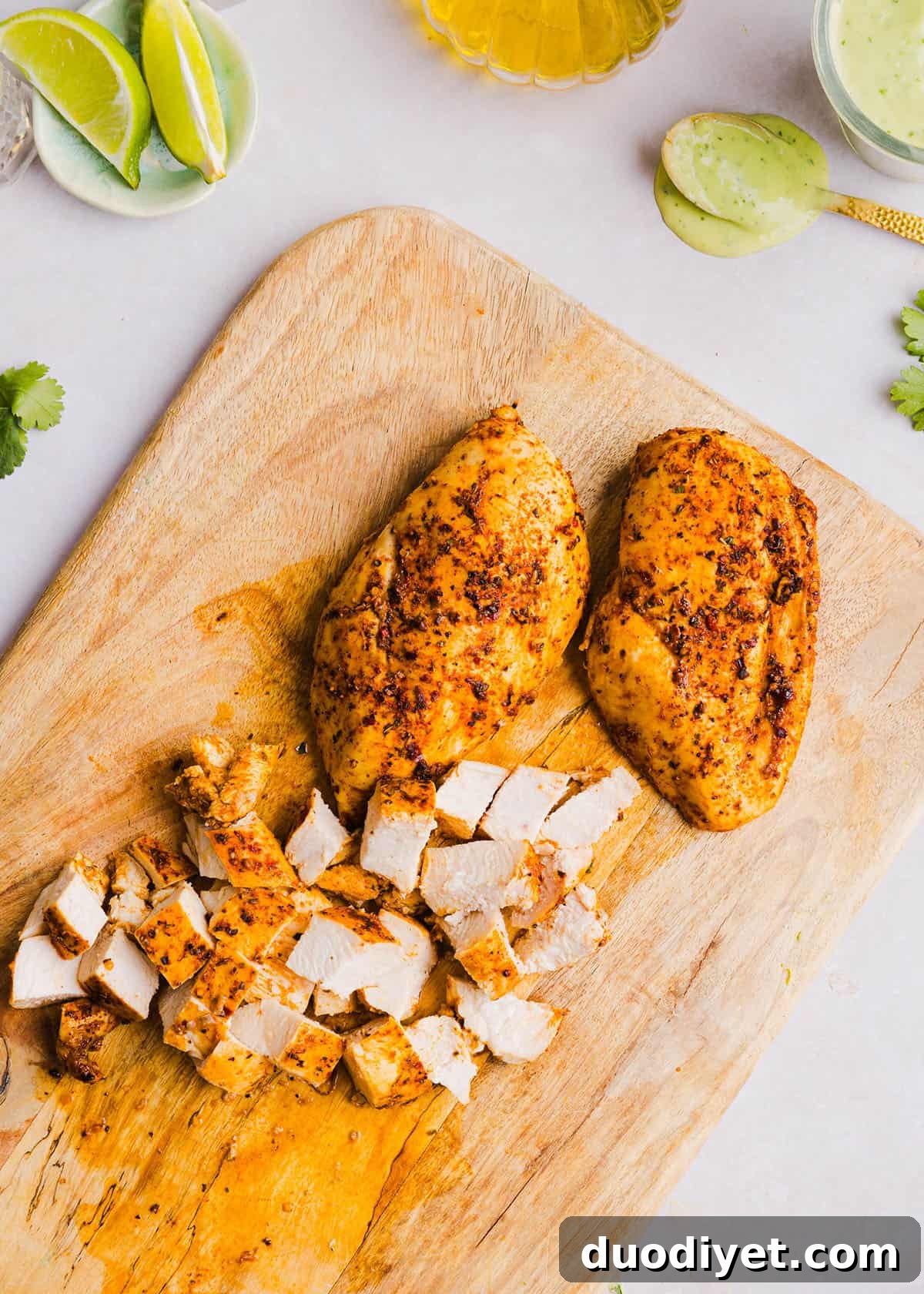 Southwest Chicken Salad with Creamy Avocado Dressing Recipe 5 Southwest Chicken Salad plated