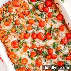 Baked Caprese Chicken and Quinoa Casserole Recipe 5 Recipe thumbnail for Caprese Chicken and Quinoa Casserole