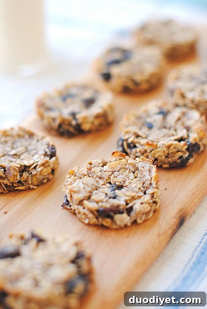 Oatmeal raisin cookies on a plate