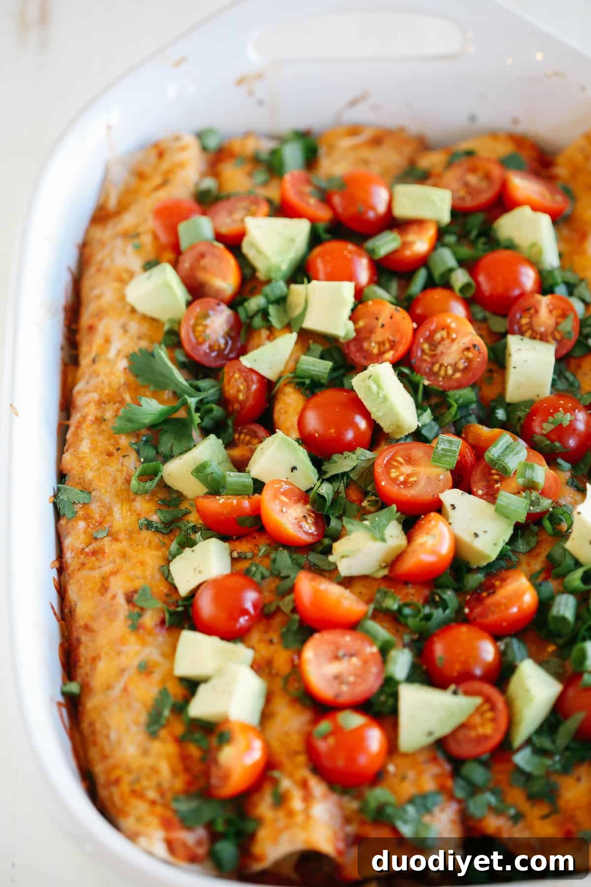 Protein-Packed Breakfast Enchiladas Recipe with Eggs and Salsa 4 Healthy Breakfast Enchiladas that are cheesy, spicy and full of so much flavor and can easily be prepped ahead of time for a quick delicious breakfast!