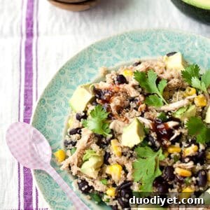 BBQ Chicken Quinoa Salad