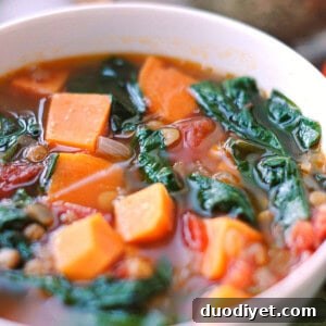 Creamy Vegan Sweet Potato and Lentil Soup 4 img 1070 3