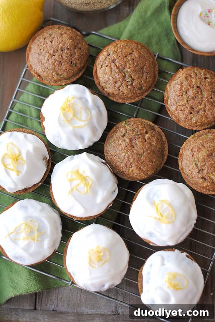 Moist Zucchini Cupcakes with Greek Yogurt Frosting 2 Zucchini Cupcakes