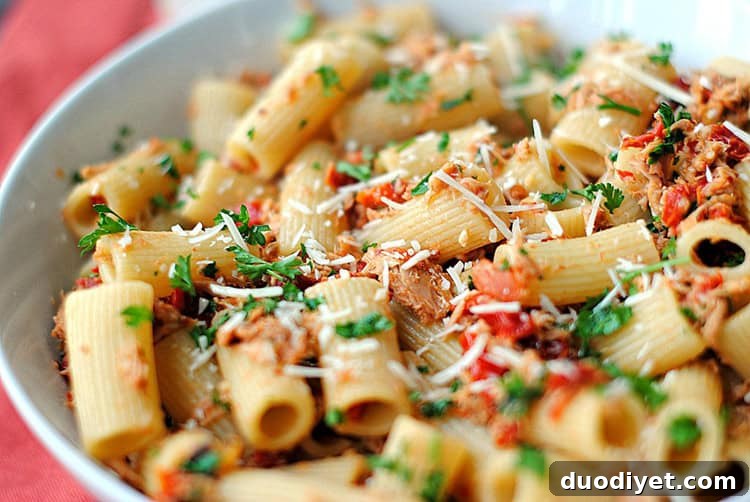 Prepared pasta close-up