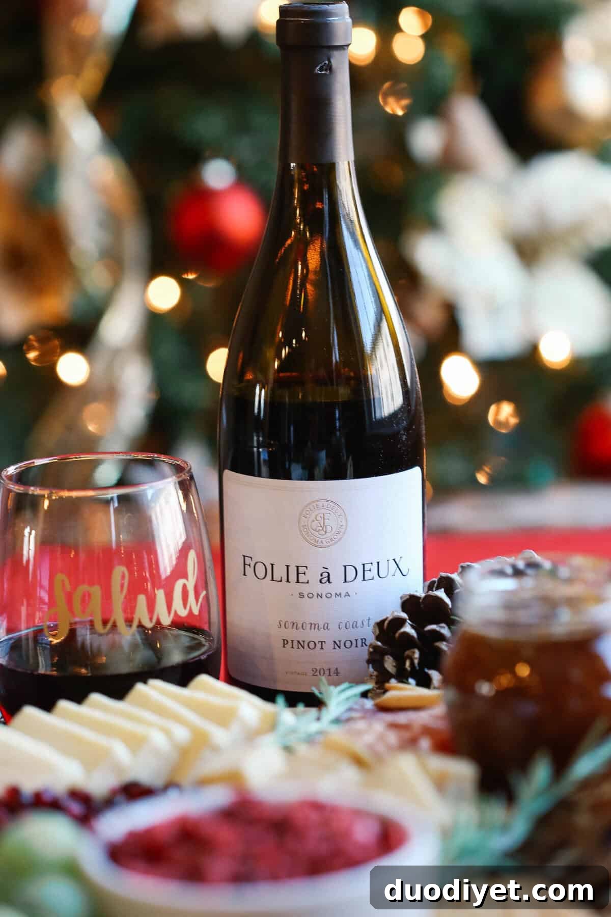 Holiday Cheese Board: Guide to Assembling a Stunning Spread 7 Wine paired with a holiday cheeseboard