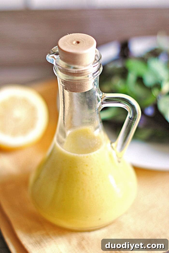 Champagne Vinaigrette Recipe for Salads 2 Bright and fresh lemony Champagne Vinaigrette made in minutes with simple ingredients