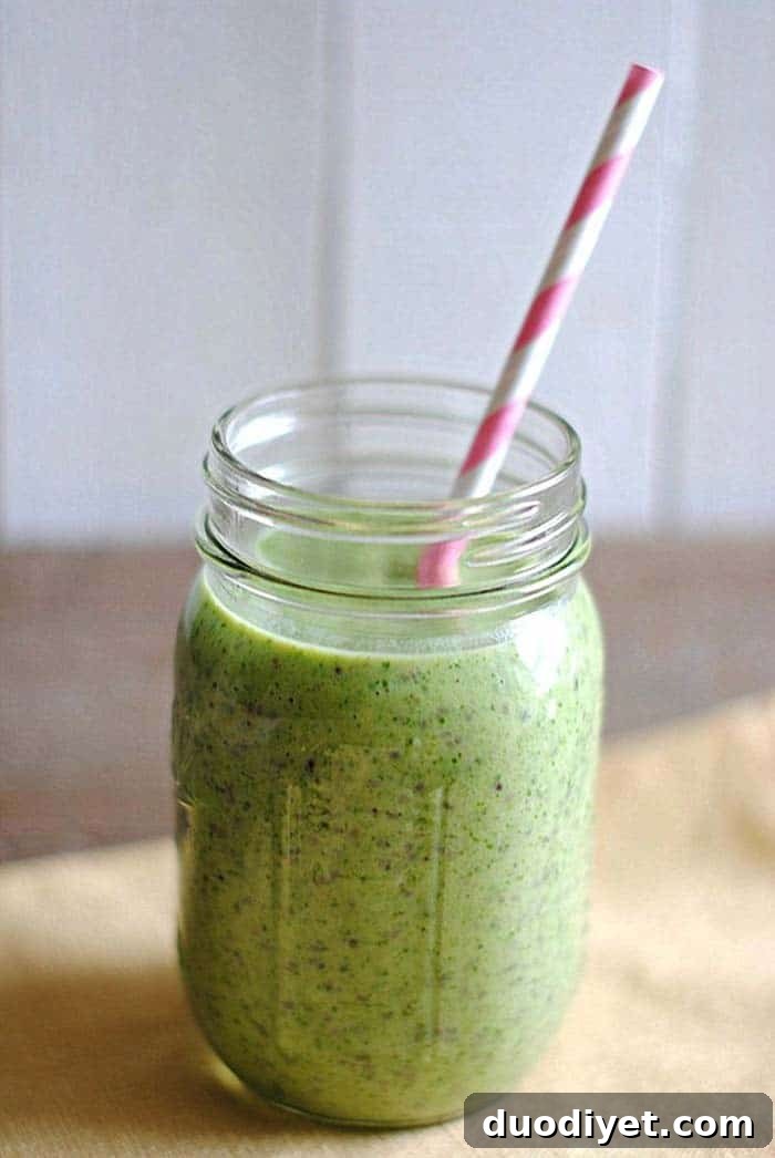 Tropical Kiwi and Pineapple Smoothie with Chia Seeds 2 21
