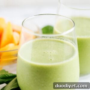 Ginger Peach Detox Smoothie