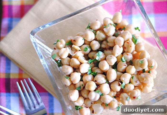 Zesty Lemony Chickpea Salad Recipe 3 chickpeas-2