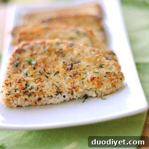 Herb crusted pork chops