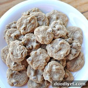 Low-Calorie Chocolate Chip Cookie Recipe 4 Tray of skinny cookies