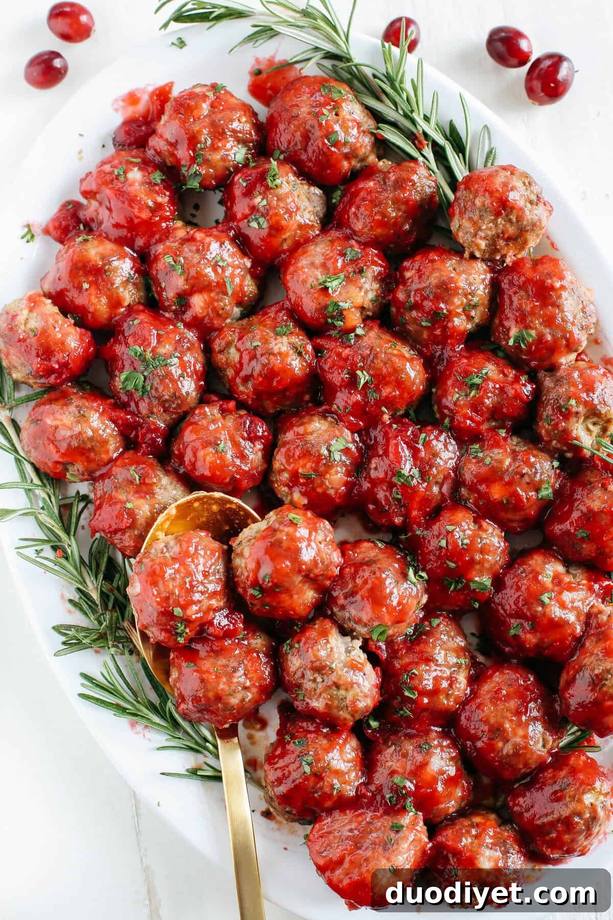 Sweet and Tangy Cranberry Cocktail Meatballs Recipe 2 Cranberry Cocktail Meatballs - sweet and savory holiday appetizer