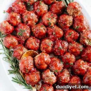 Small thumbnail of Cranberry Cocktail Meatballs
