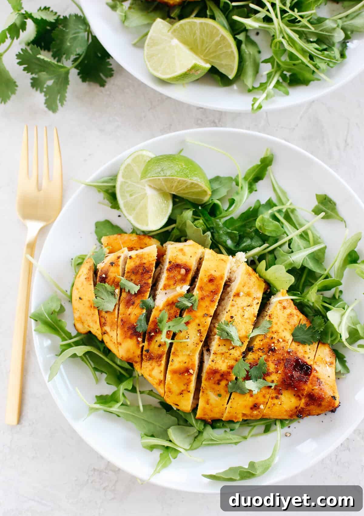 Marinated Turmeric Ginger Grilled Chicken