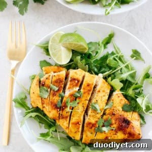 Turmeric Ginger Grilled Chicken thumbnail