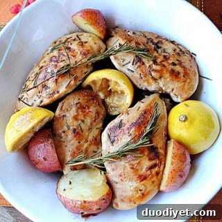 One Pot Lemon Rosemary Chicken