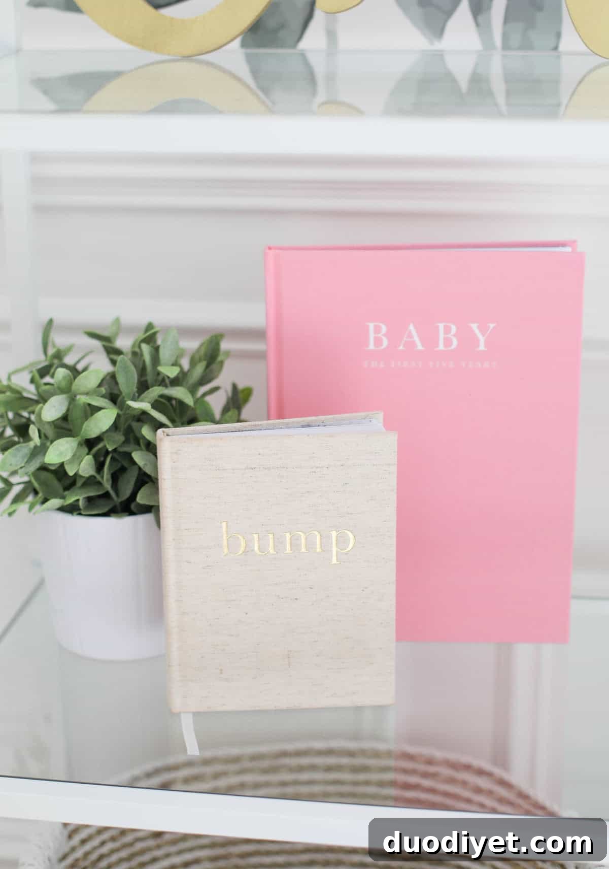 Baby Emma's pink floral nursery