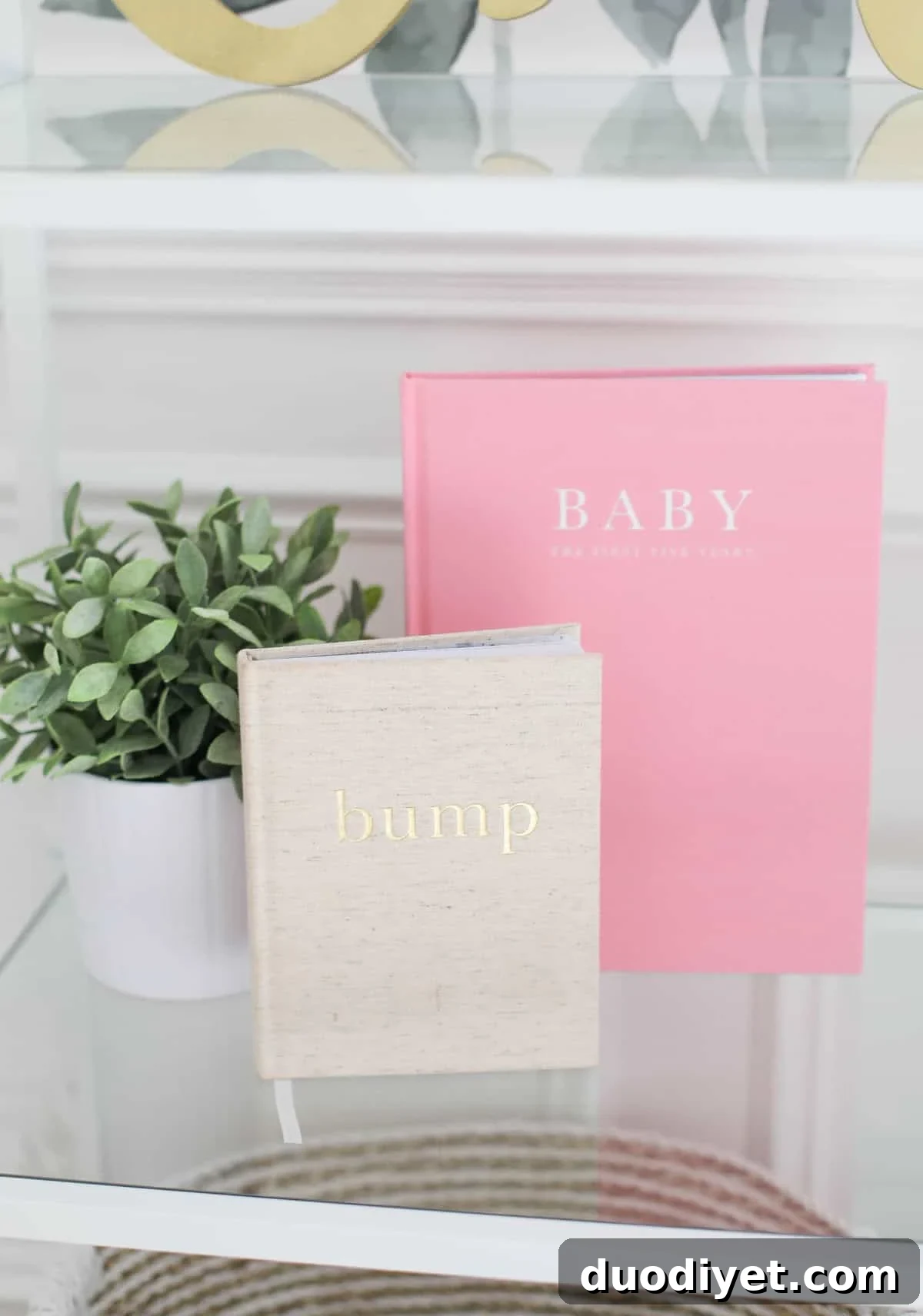 Baby Emma's pink floral nursery