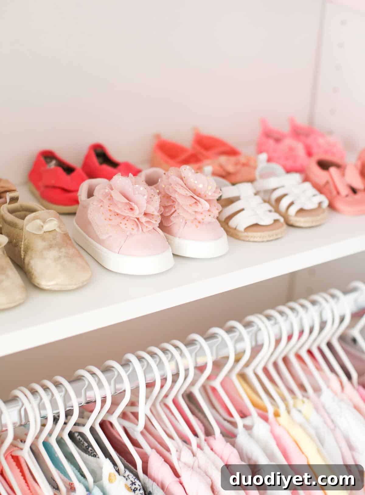 Baby Emma's pink floral nursery