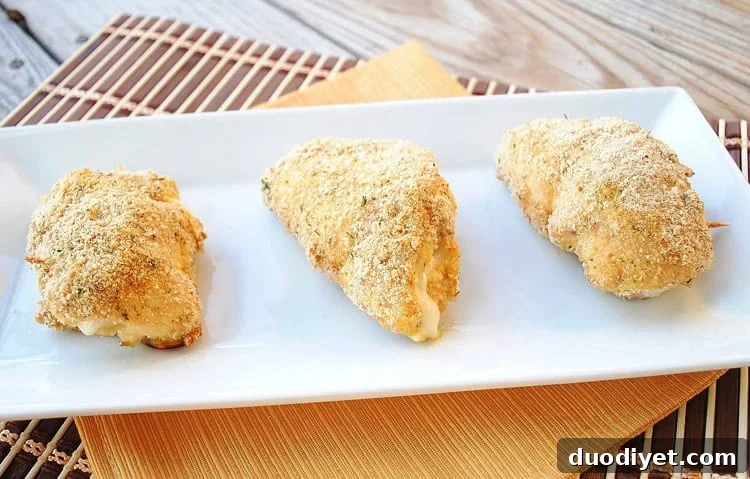 Broccoli and Cheese Stuffed Chicken Breasts 2 Broccoli and Cheese Stuffed Chicken