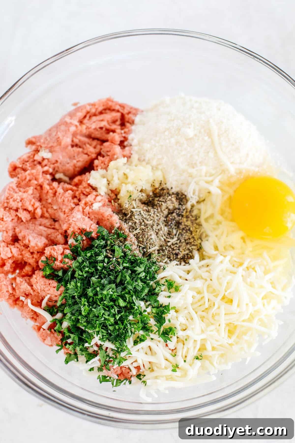 Delicious homemade KETO meatballs! No breadcrumbs necessary!