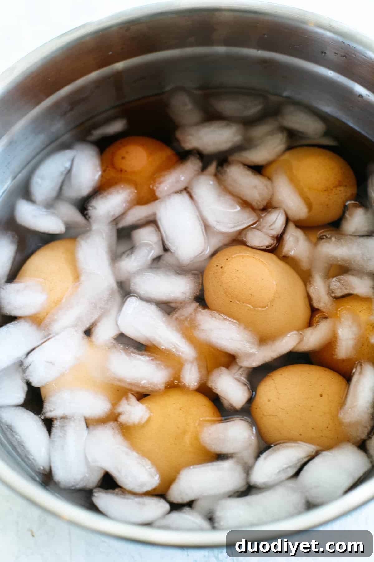 How to Make Perfect Instant Pot Hard Boiled Eggs Every Time 6 Perfectly cooked hard boiled eggs in the Instant Pot that are easy to peel and ready in just 15 minutes!