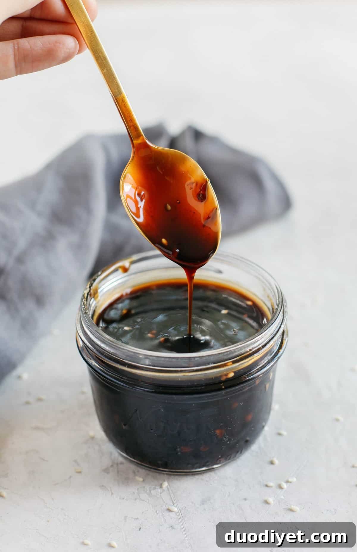 Make Homemade Teriyaki Sauce in Minutes 2 Skip store-bought and make this EASY Healthy Teriyaki Sauce that is sticky, sweet and made in just 5 minutes using fresh, simple ingredients!