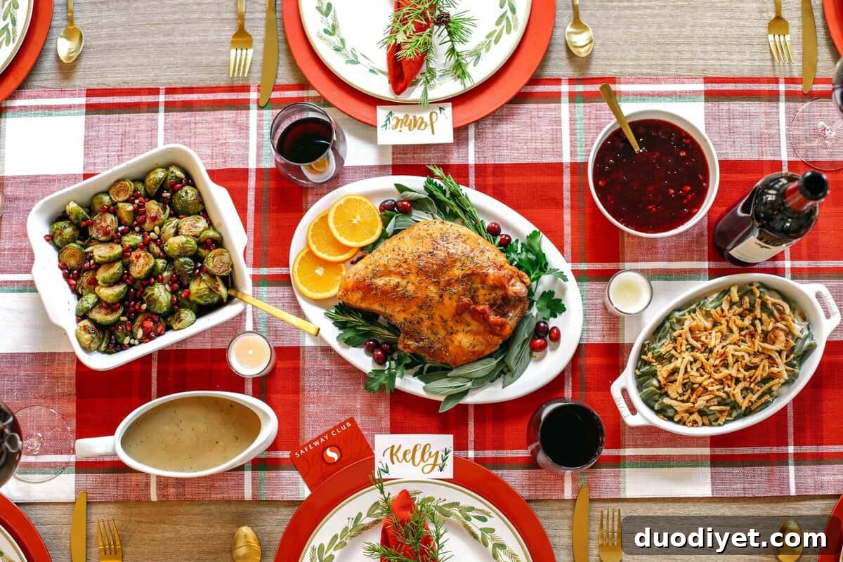 Celebrate the season and create lasting memories by a hosting a small holiday gathering this Christmas with classic dishes your family is sure to enjoy! 