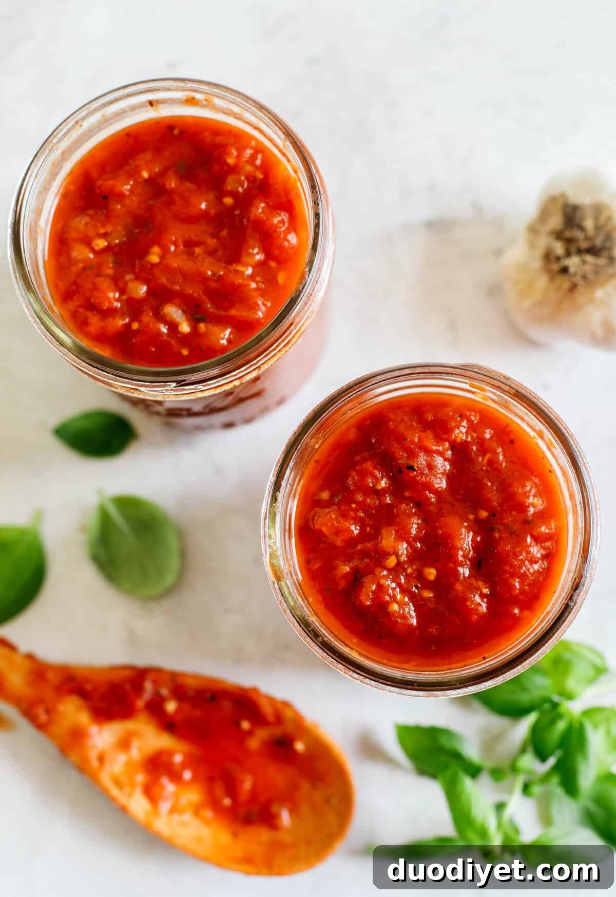 How to Make Classic Marinara Sauce from Scratch 5 Marinara sauce served in bowl