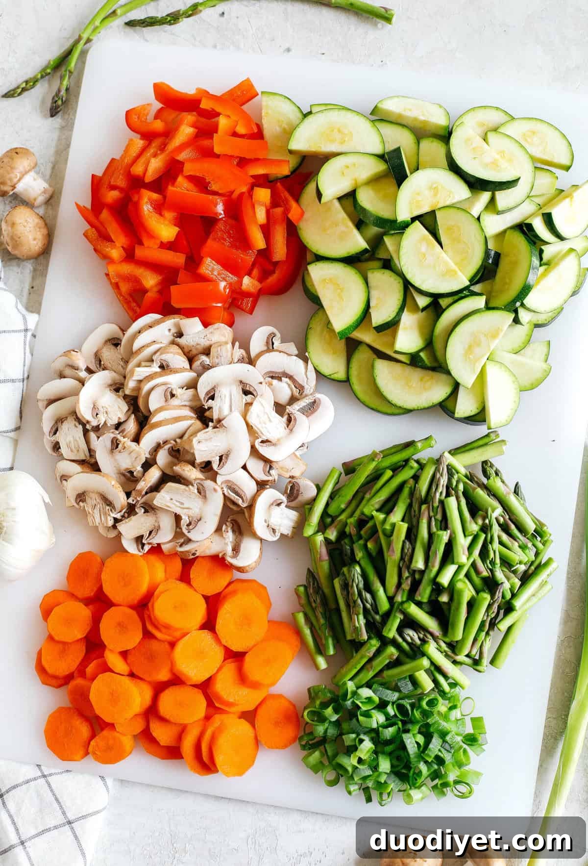 These flavorful Simple Sautéed Vegetables make the perfect healthy side dish that are seasoned to perfection and easily made in just 20 minutes!