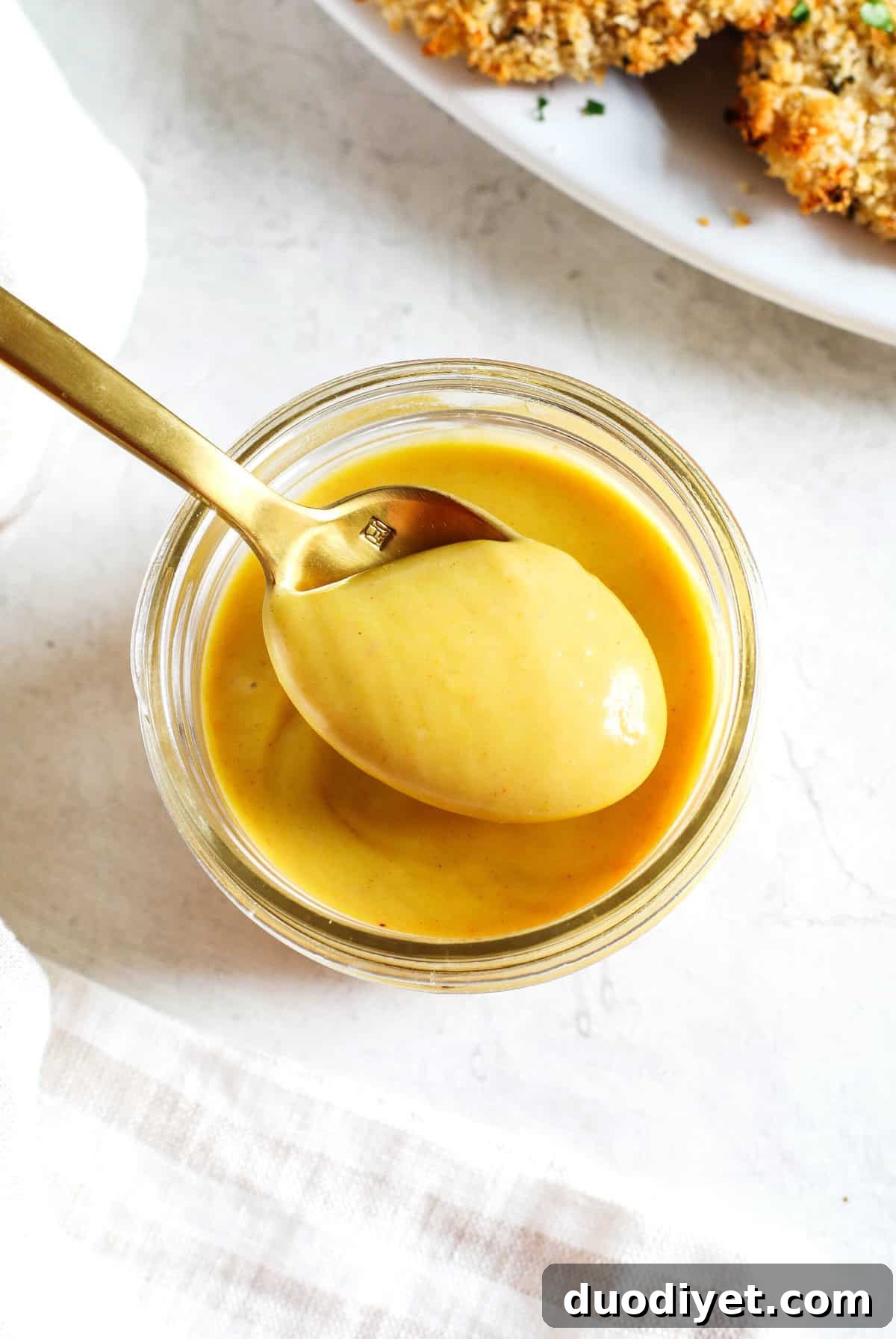 Homemade Honey Mustard Dipping Sauce Recipe 2 Creamy homemade Honey Mustard Sauce easily made in just minutes with a few simple ingredients perfect for dipping chicken tenders, fries, veggies, and more!