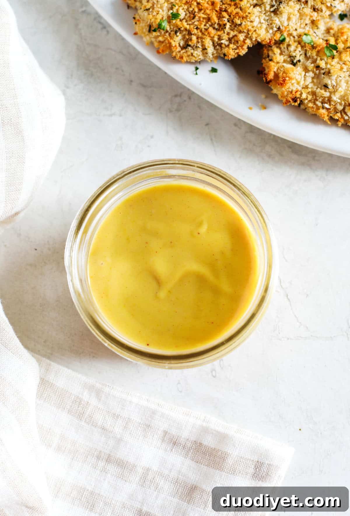 Homemade Honey Mustard Dipping Sauce Recipe 4 Creamy homemade Honey Mustard Sauce easily made in just minutes with a few simple ingredients perfect for dipping chicken tenders, fries, veggies, and more!