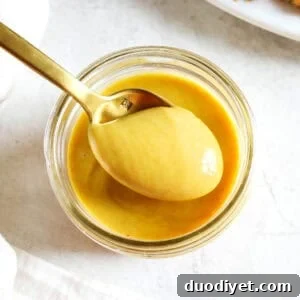 Creamy homemade Honey Mustard Sauce easily made in just minutes with a few simple ingredients perfect for dipping chicken tenders, french fries, veggies, and more!