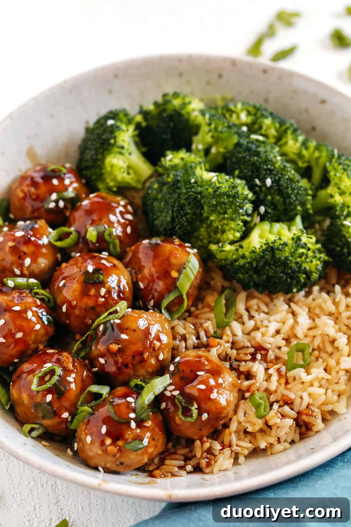 These tender Asian Glazed Turkey Meatballs are always a hit with our family! Coated in the most delicious sticky sweet sauce and easily made in less than 30 minutes!