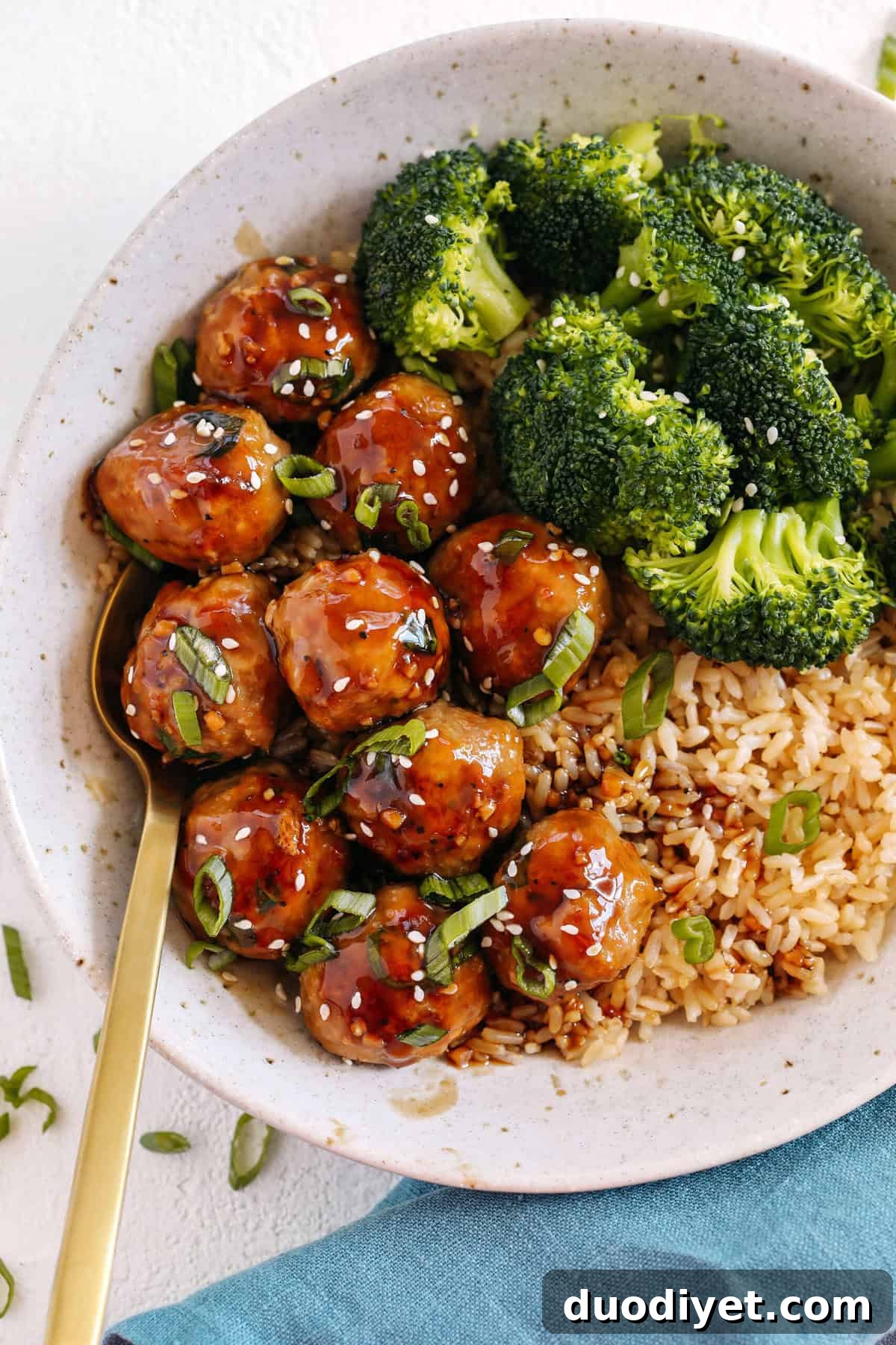 These tender Asian Glazed Turkey Meatballs are always a hit with our family! Coated in the most delicious sticky sweet sauce and easily made in less than 30 minutes!
