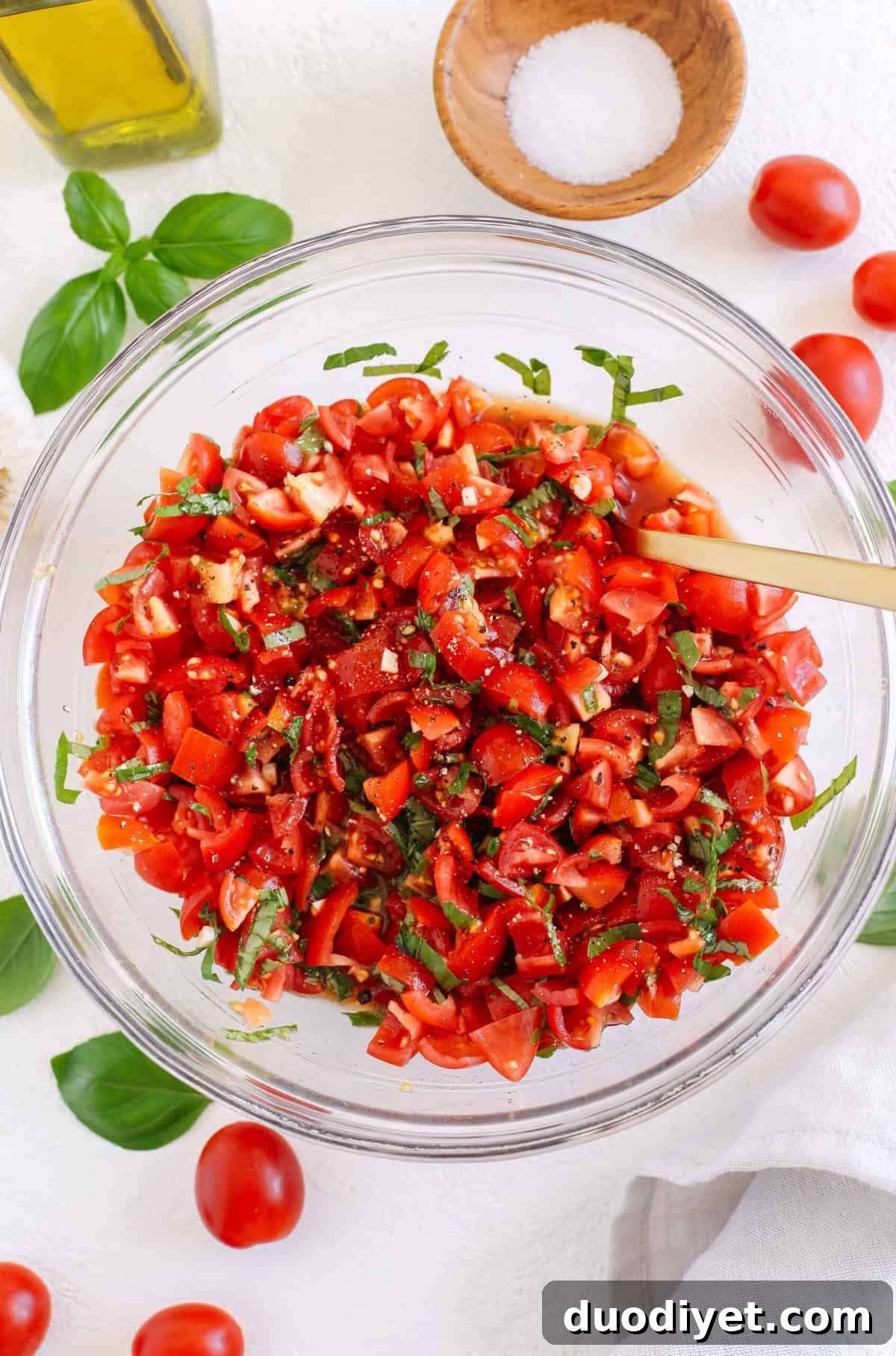 This Grilled Bruschetta Chicken is super easy to make and marinated in the most delicious lemon balsamic dressing all topped with melty mozzarella cheese and fresh tomato bruschetta for the perfect summer meal!