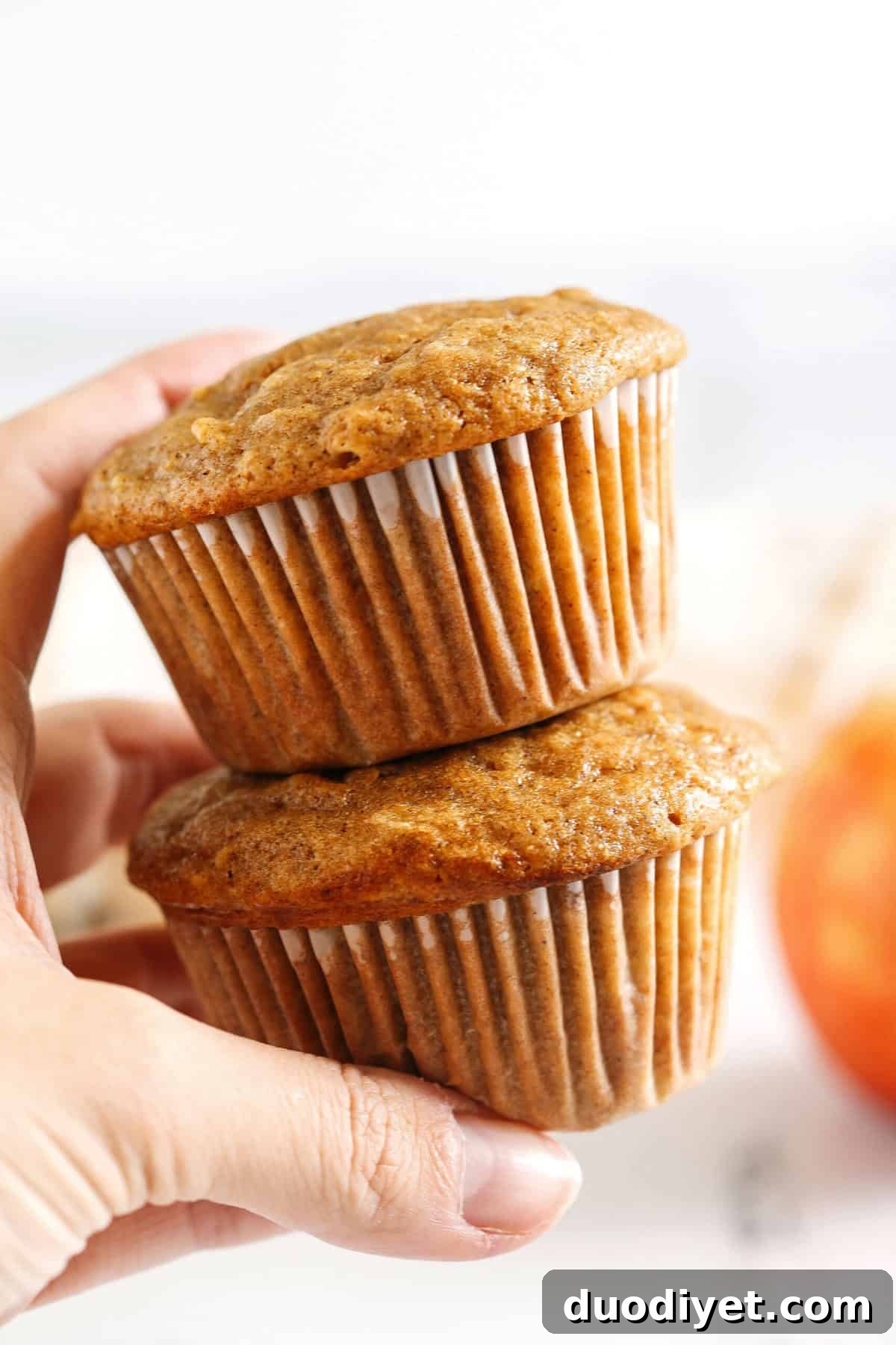 These Healthy Apple Cinnamon Muffins are moist, fluffy, and made healthier with whole wheat flour, Greek yogurt, and zero butter or refined sugar! Loaded with delicious chunks of apple and warm spices for the perfect fall muffin!