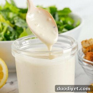 Low-Calorie Homemade Caesar Dressing Recipe 5 Healthy Caesar Dressing