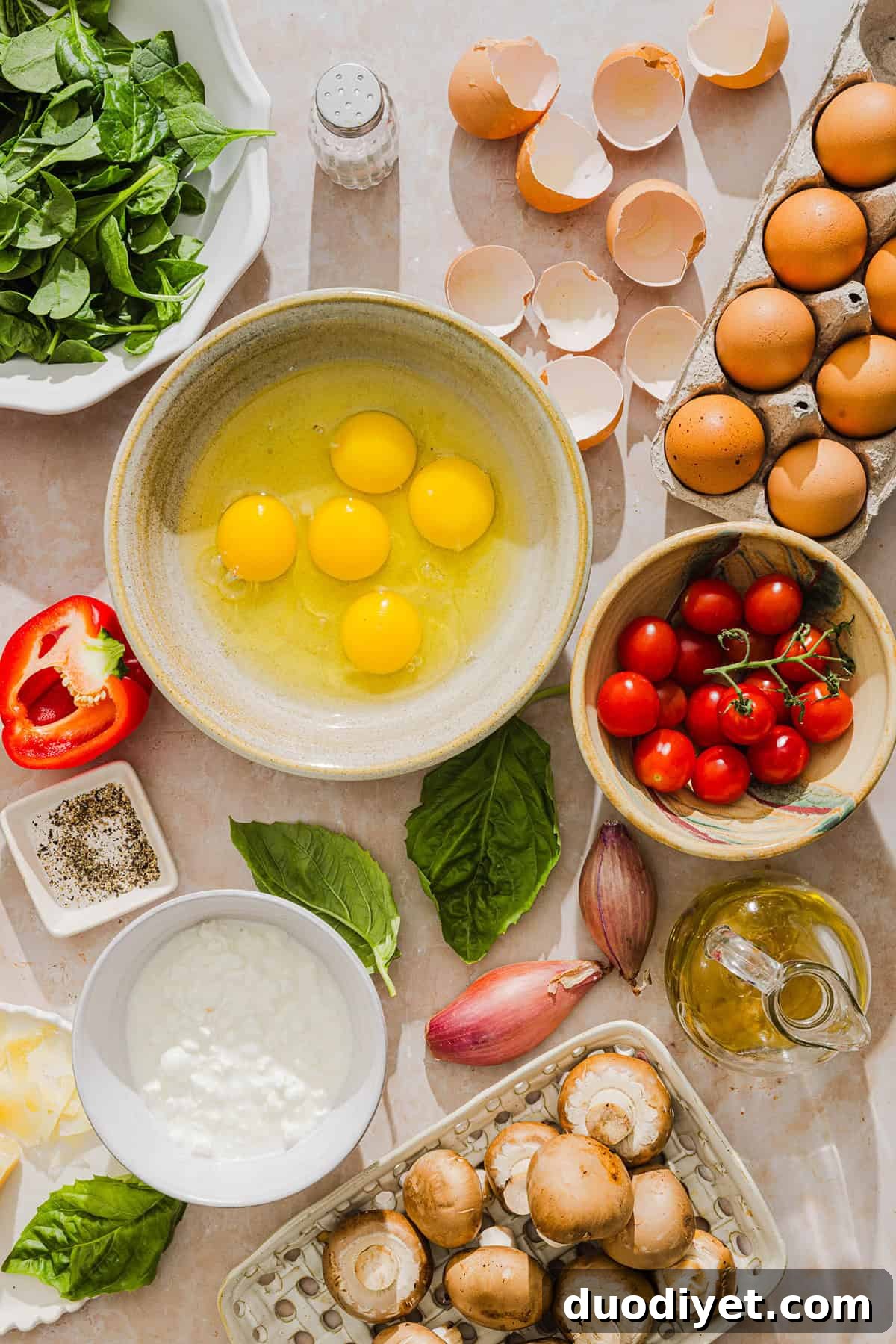 Vegetable Frittata with Cottage Cheese 3 This Cottage Cheese Vegetable Frittata is a healthy, high-protein breakfast made with fluffy eggs, creamy cottage cheese, and fresh vegetables. Perfect for meal prep, brunch, or any easy weeknight dinner.