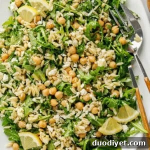 Zesty Lemon Arugula Orzo Salad 6 Small thumbnail of Lemon Arugula Orzo Salad