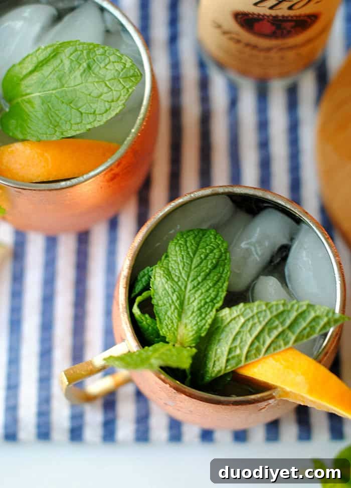 How to Make a Southern Moscow Mule with Bourbon and Ginger Beer 3 My FAVORITE Southern Moscow Mule made a little healthier with soda water and fresh citrus juice from oranges and limes for the perfect weekend cocktail!