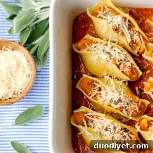 Pumpkin and Sage Stuffed Shells thumbnail